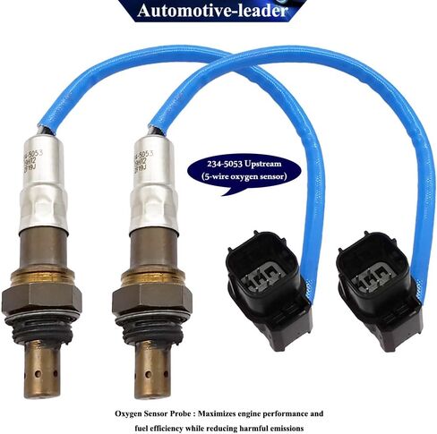 4Pcs 234-5053 234-4351 Upstream Air Fuel Ratio Downstream Oxygen O2 Sensor for Acura MDX 3.7L 3664CC V6 Gas SOHC Naturally Aspirated 2007 2008 2009 36532-RGW-A01 36531-RYE-A01 in Kuwait