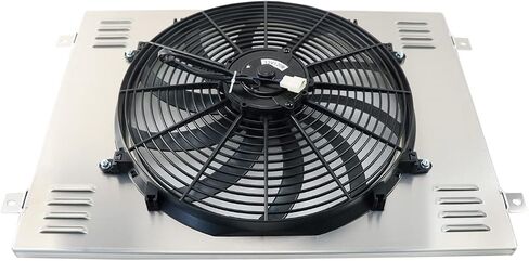 مروحة كهربائية من الألومنيوم كفن كفن لعام 1979-1993 دودج D150 D250 D350 W150 W250 5.2 5.9 V8 in Saudi Arabia