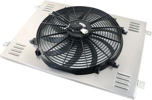 مروحة كهربائية من الألومنيوم كفن كفن لعام 1979-1993 دودج D150 D250 D350 W150 W250 5.2 5.9 V8 in Saudi Arabia