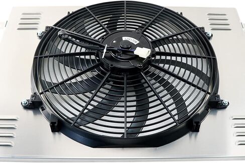مروحة كهربائية من الألومنيوم كفن كفن لعام 1979-1993 دودج D150 D250 D350 W150 W250 5.2 5.9 V8 in Saudi Arabia