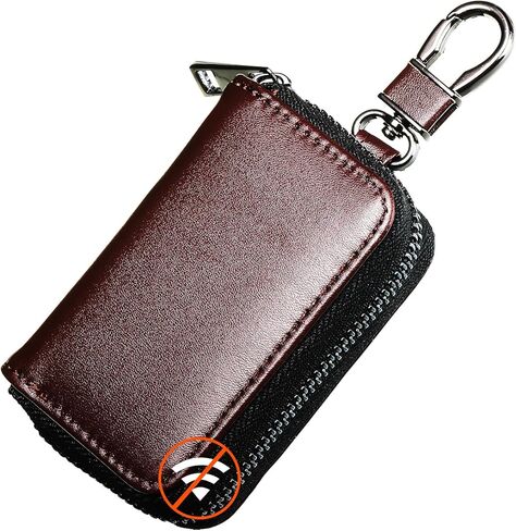 Frienda Faraday Car Key Case Protector fob for Car Carbon Carbon Auto RFID Forcing Flocing Bage Acags anti- in Kuwait