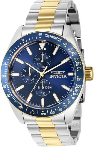 Invicta Men's 38968 Aviator Quartz Multifunction Black Dial Watch in Saudi Arabia