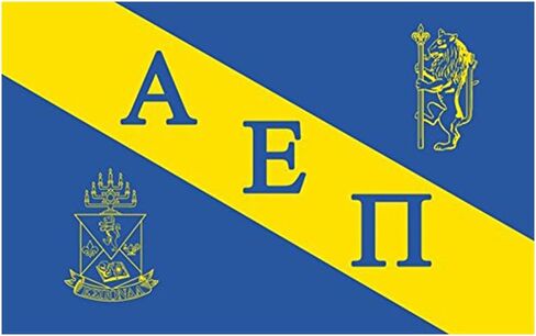 Alpha Epsilon Pi Flag Decal Sticker in Saudi Arabia