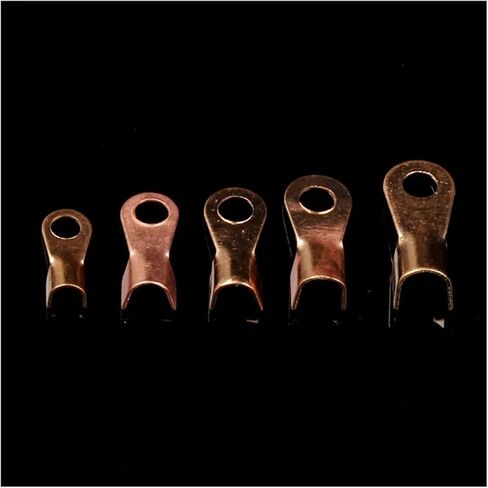 160 PCS COPPER COPPER CABLE CABLE CONNECTOR TERMININAL OPEN LUG WIR in Kuwait