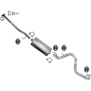 Exhaust Pipe Muffler Tail Pipe Replacement Parts For 2013 2014 2015 Toyota Tacoma 4.0 W/ 127.8" Wheelbase in Kuwait