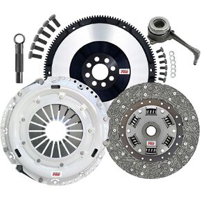 مجموعة قابض Clutchmaxpro Heavy Duty OEM مع دولاب الموازنة الكرومولي مع أسطوانة العبيد متوافقة مع 2008-2013 A3 2008-2018 Beetle CC GTI Jetta Turbo TSI CBFA CCTA (CP17168HDWS-LSF17168-CK) in Saudi Arabia