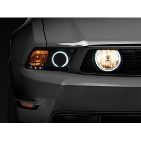 Raxiom LED Halo Fog Lights; Chrome Compatible with 05-12 Mustang GT in Saudi Arabia