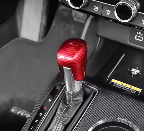 YINGTUU for Honda Civic 2022-2025 CRV HRV 2023 2024 2025 Accord 2018-2024 2025 Accessories Gear Shift Knob Cover Trim Cap Glossy Black in Kuwait
