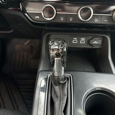 YINGTUU for Honda Civic 2022-2025 CRV HRV 2023 2024 2025 Accord 2018-2024 2025 Accessories Gear Shift Knob Cover Trim Cap Glossy Black in Kuwait