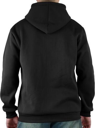 Mens Hooded Sweatshirt Casual Long Sleeve Fleece Hoodies Drawstring Workout Pullover with Kanga Pocket in Saudi Arabia