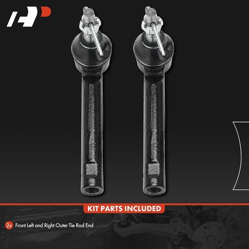 A-Premium 2 x Front Outer Tie Rod Ends, Compatible with Mazda CX-3 CX3 2016 2017 2018 2019 2020 2021 in Saudi Arabia
