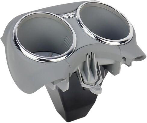 حامل كوب كوب كأس مزدوج للبنز W219 سلسلة CLS500 2006-2011 ، CLS55 AMG 2006 ، CLS550 2007-2011 ، CLS63 AMG 2007-2011 أرقام الاستبدال# 2196800414 ، 21968004147G50 (Gray) in Saudi Arabia