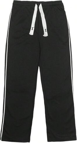 Men's Striped Stacked Sweatpants Y2k Drawstring Waist Colorblock Designer Pants Streetwear in Kuwait