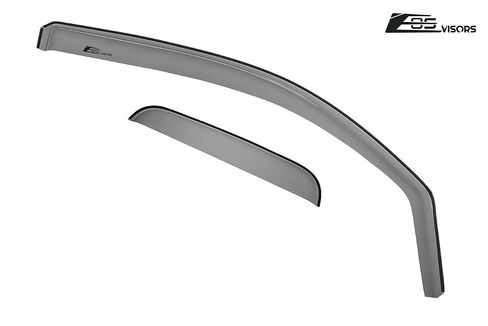 Extreme Online Store Fits All 2005-2015 Toyota Tacoma Access Cab Models | EOS Visors in-Channel Style Smoke Tinted Side Vents Window Deflectors Rain Guards in Saudi Arabia