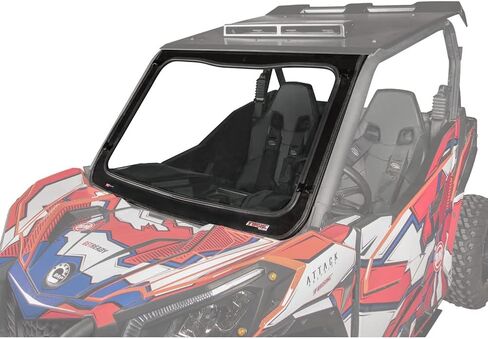 Tusk UTV Full Glass Windshield with 12" Windshield Wiper in Saudi Arabia