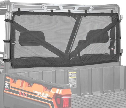Kemimoto UTV Sunshade النافذة الخلفية الناعمة الشبكة المتوافقة مع Polaris Ranger 1000 XP/ Crew 2017-2025 ، Ranger XP 900/ XP 570/ Crew 900 ، Pro in Saudi Arabia