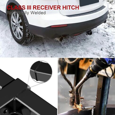 APS Assembly Class 3 Trailer Hitch 2 بوصة أنبوب مستقبل القطر يتوافق مع Mazda CX-9 2007-2015 in Saudi Arabia