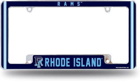 Rico Industries NCAA Purdue Fort Wayne Mastodons 12" x 6" Chrome All Over Automotive License Plate Frame for Car/Truck/SUV in Kuwait