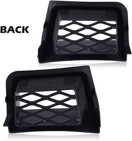 PIT66 Front Bumper Air Duct, Compatible with 03-07 Chevy Silverado 1500 Front Bumper Caliper Air Duct Left & Right Gray in Saudi Arabia