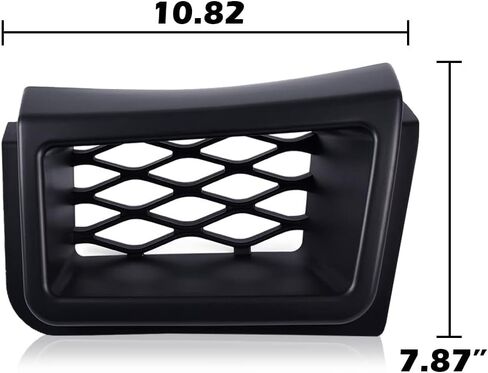 PIT66 Front Bumper Air Duct, Compatible with 03-07 Chevy Silverado 1500 Front Bumper Caliper Air Duct Left & Right Gray in Saudi Arabia