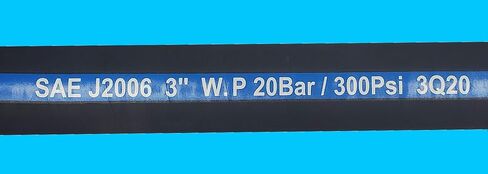3" Inch ID x 48" 4ft Foot Marine Wet Exhaust Hose Wire Reinforced SAE J2006 300 PSI in Saudi Arabia