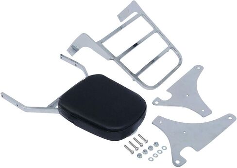 TCT-MT Chrome Backrest Sissy Bar Rack Fit for Kawasaki Vulcan VN 400 800 1995-2012 in Saudi Arabia