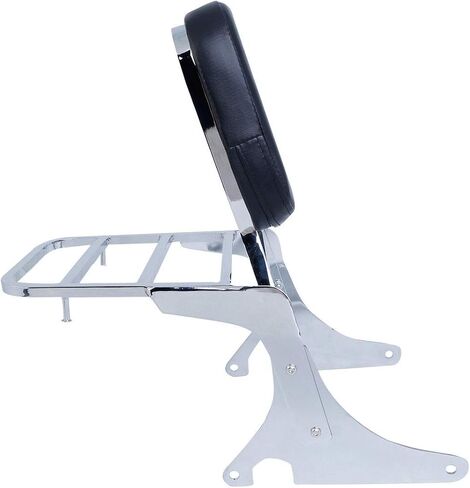 TCT-MT Chrome Backrest Sissy Bar Rack Fit for Kawasaki Vulcan VN 400 800 1995-2012 in Saudi Arabia