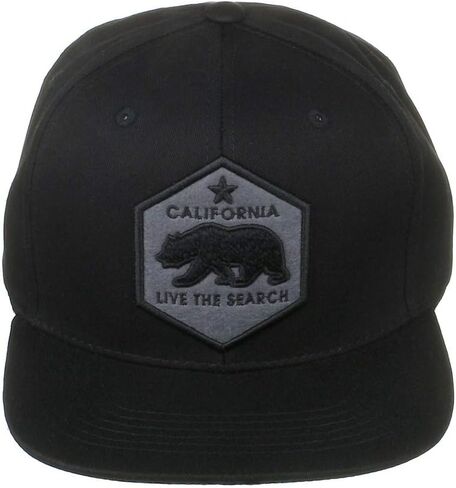 Top Level Trendy Flat Bill California Republic Bear Logo Snapback Cap 297 in Kuwait
