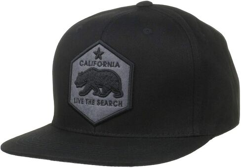 Top Level Trendy Flat Bill California Republic Bear Logo Snapback Cap 297 in Kuwait
