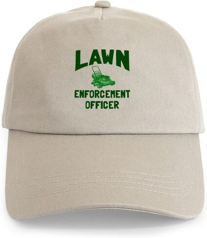 CafePress Lawn Enforcement Officer Cap Unique Adjustable Baseball Hat in Saudi Arabia