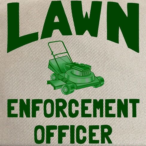 CafePress Lawn Enforcement Officer Cap Unique Adjustable Baseball Hat in Saudi Arabia
