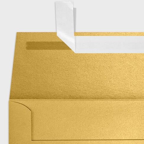 مظاريف دعوة Slimline رقم 9 من LUXPaper | قشر واضغط | 3 7/8 بوصة × 8 7/8 بوصة | الكتان الأبيض | 80 رطل. نص | 50 الكمية in Saudi Arabia