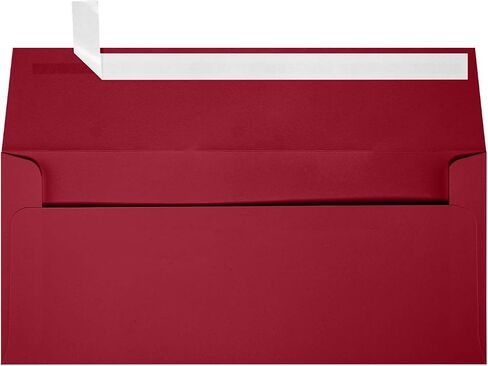 LUXPaper #9 Slimline Invitation Envelopes | Peel & Press | 3 7/8" x 8 7/8" | White Linen | 80lb. Text | 50 Qty in Saudi Arabia
