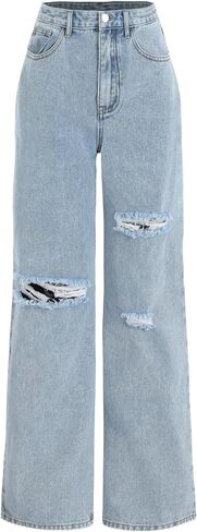 CIDER Denim Basic Ripped Jeans in Saudi Arabia