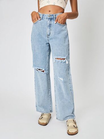 CIDER Denim Basic Ripped Jeans in Saudi Arabia