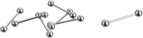 60-85PCS Body Piercing Jewelry Set Titanium Steel Nose Lip Tongue Cartilage Tragus Eyebrow Barbell Belly Button Rings Studs Kit Body Jewelry Gift in Kuwait