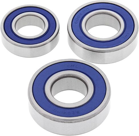 All Balls Real Wheel Bearing Kit 25-1056 for Kawasaki KL 650 E (KLR) 2008 2009 2010 2012 2012 2013 2014 2015 2015 2017 08 09 10 11 12 13 14 15 16 17 ، KLE 500 2003 2005 2006 04 04 06 06 06 06 06 0 in Saudi Arabia