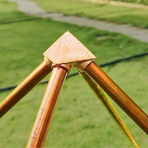 طقم هرم Giza Copper ، موصلات للتأمل والشفاء 1/2 بوصة الولايات المتحدة الأمريكية (نوع L ونوع M) ، المملكة المتحدة ، أوروبا ، كندا ، أستراليا ، (الموصلات فقط) in Kuwait