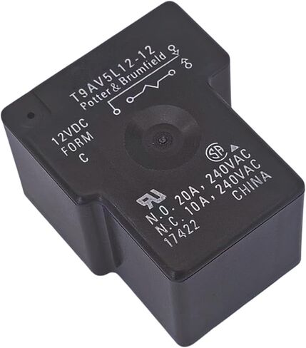 T9AV5L12-12 (Set of 2) 12VDC NO-20A NC-10A 5Pins Relay in Saudi Arabia