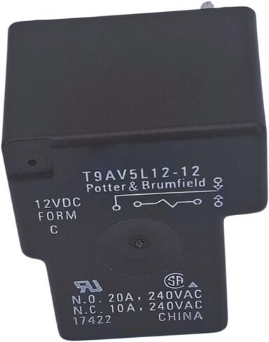 T9AV5L12-12 (Set of 2) 12VDC NO-20A NC-10A 5Pins Relay in Saudi Arabia
