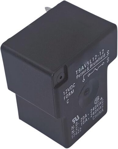 T9AV5L12-12 (Set of 2) 12VDC NO-20A NC-10A 5Pins Relay in Saudi Arabia