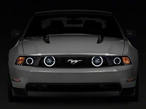 Raxiom LED LED Halo Lights ؛ chrome متوافق مع 05-12 موستانج GT in Saudi Arabia