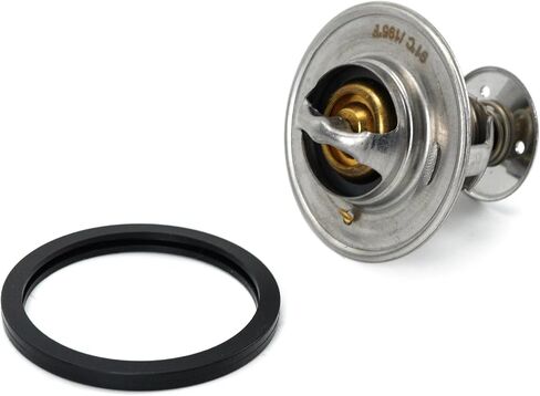 MPLUS Coolant Thermostat Fits For Ford 1996,1998,2000,2002-2004,2007-2008,2010 Mustang 4.6L, 1997-1998,2000-2004 Expedition 4.6L, 1997-1999 F250 5.4L, 1997,2001 E150 Econoline 5.4L in Saudi Arabia