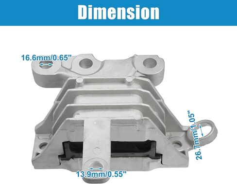 X AutoHaux 13227719 22744337 22849845 MOUN MOTION MOTION MOUNT FOR BUICK LACROSSE 2010-2016 لـ BUICK Regal 2011-2017 3.6L-V6 in Saudi Arabia
