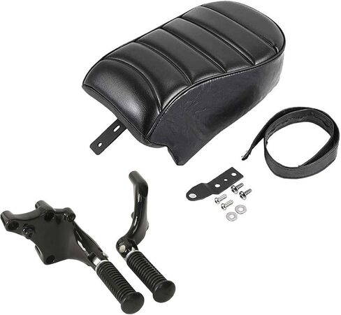 TCMT Rear Passenger Pillion Seat FootPegs Mount Kit Fit For Harley Sportster Iron 883 XL883N 2016-2022 Sportster Iron 1200 XL1200NS 2018-2022 in Saudi Arabia