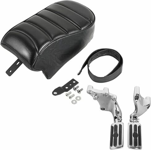 TCMT Rear Passenger Pillion Seat FootPegs Mount Kit Fit For Harley Sportster Iron 883 XL883N 2016-2022 Sportster Iron 1200 XL1200NS 2018-2022 in Saudi Arabia