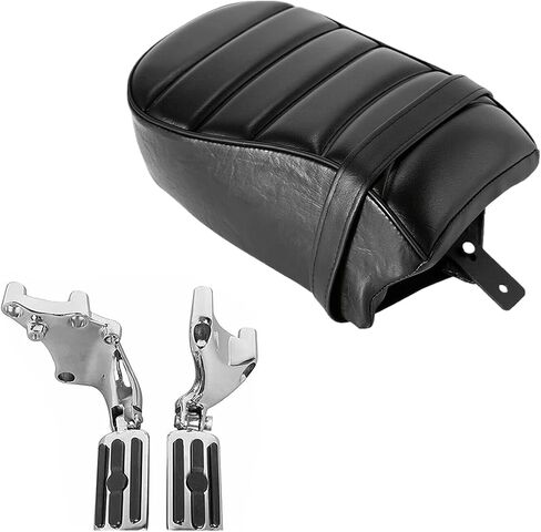 TCMT Rear Passenger Pillion Seat FootPegs Mount Kit Fit For Harley Sportster Iron 883 XL883N 2016-2022 Sportster Iron 1200 XL1200NS 2018-2022 in Saudi Arabia