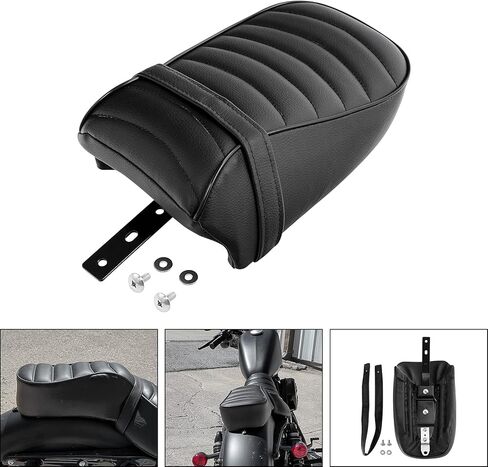TCMT Rear Passenger Pillion Seat FootPegs Mount Kit Fit For Harley Sportster Iron 883 XL883N 2016-2022 Sportster Iron 1200 XL1200NS 2018-2022 in Saudi Arabia