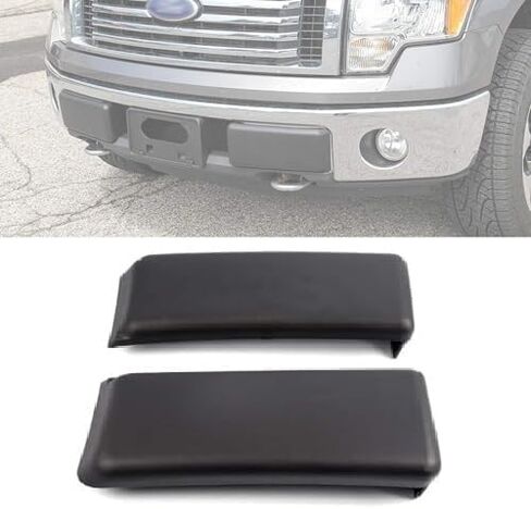 منصات حراس المصد الأمامي إدراج غطاء غطاء متوافق مع Ford F150 2009-2014 RH&LH على حد سواء حارس الشريط الأيمن واليسرى 2 مساءً الفضة in Saudi Arabia