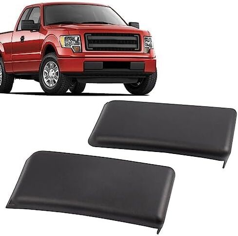 منصات حراس المصد الأمامي إدراج غطاء غطاء متوافق مع Ford F150 2009-2014 RH&LH على حد سواء حارس الشريط الأيمن واليسرى 2 مساءً الفضة in Saudi Arabia
